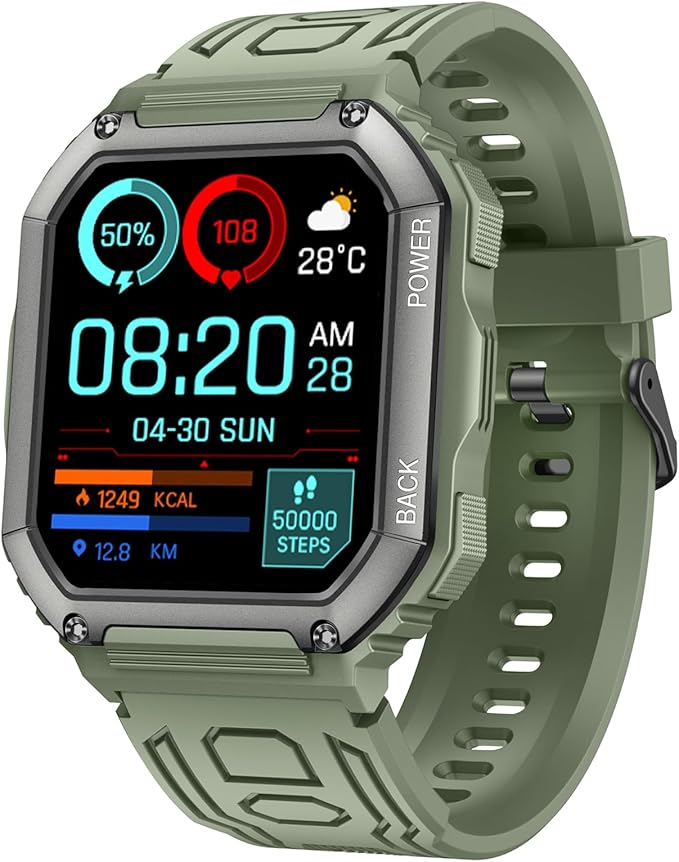 智能手表蓝牙通话男士运动健身,1.